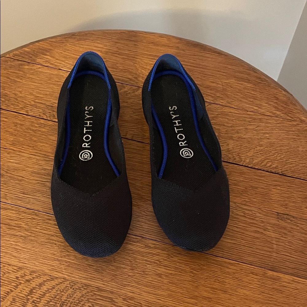 Rothy's Black Flats 8.5W